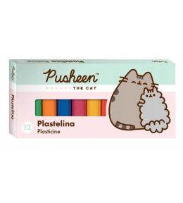Plastelina 12 kolorów Pusheen BAMBINO