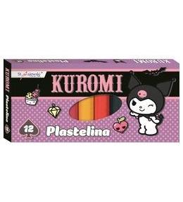 Plastelina 12 kolorów Kuromi