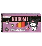 Plastelina 12 kolorów Kuromi