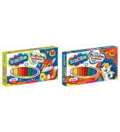 Plastelina kwadratowa 10 kolorów BAMBINO