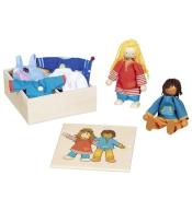 Figurki elastyczne Fynja i Fabio z garderobą 6szt