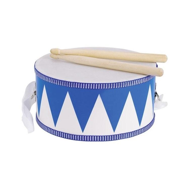 Bęben werbel dla młodego werblisty niebieski