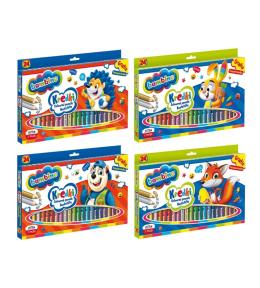 Kredki ołówkowe 24 kolory BAMBINO