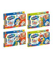 Kredki trójkątne drewniane 18 kolorów BAMBINO