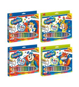 Kredki ołówkowe 18 kolorów BAMBINO