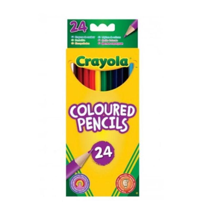 Kredki ołówkowe 24 kolory CRAYOLA
