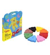 Kredki świecowe misie 8 kolorów