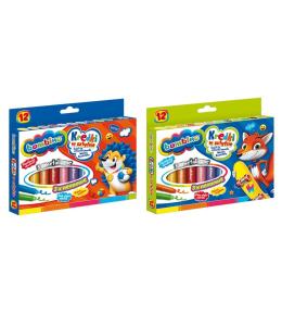 Kredki w sztyfcie 12 kolorów BAMBINO