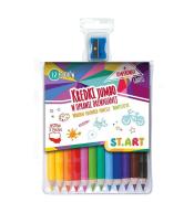 Kredki drewniane Jumbo 12 kolorów St.Art