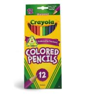 Kredki ołówkowe 12 kolorów CRAYOLA