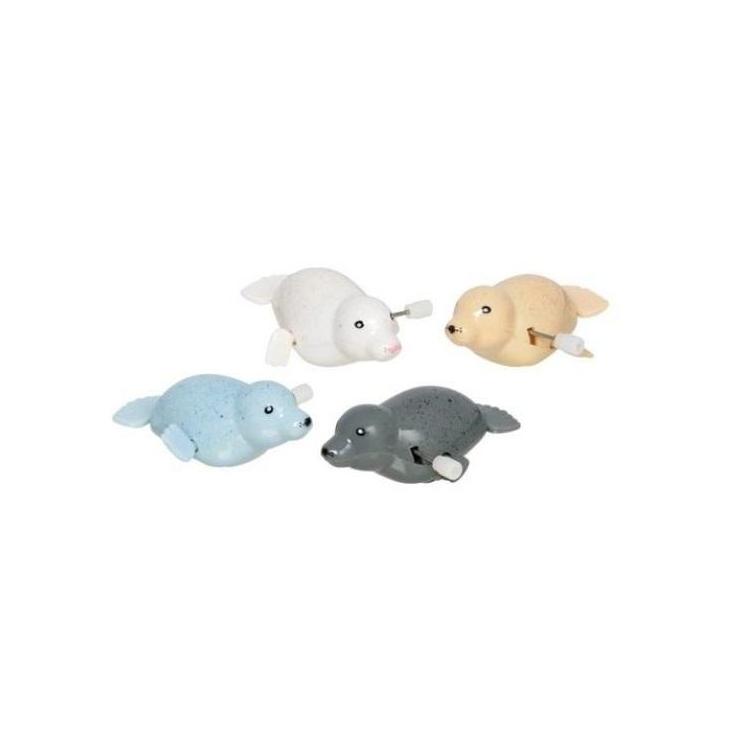 Nakręcane foczki zabawka do kąpieli mix