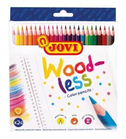 Kredki bezdrzewne 24 kolory JOVI