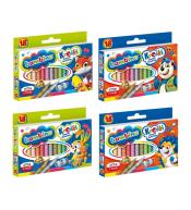 Kredki świecowe 18 kolorów BAMBINO