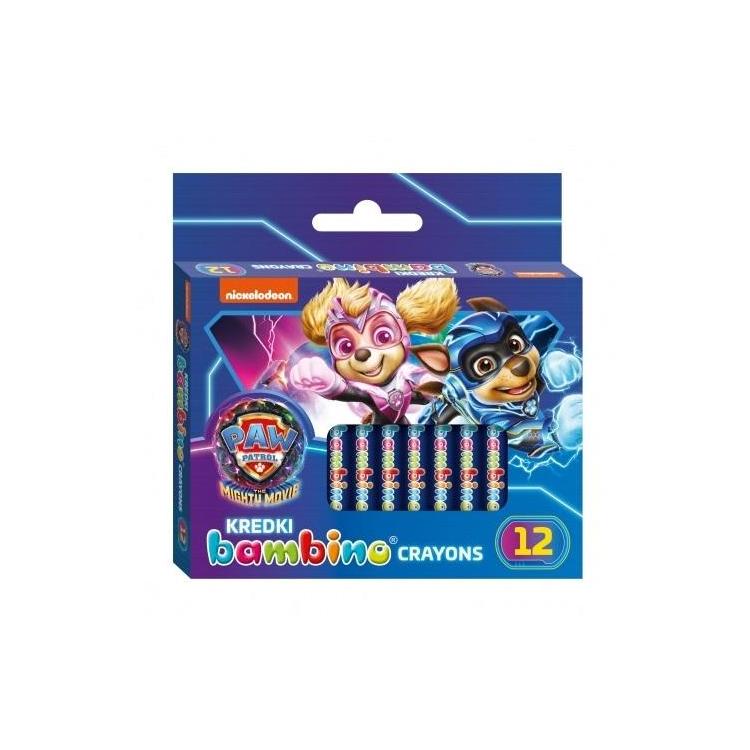 Kredki Psi Patrol 12 kolorów BAMBINO