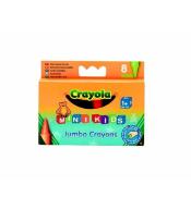 Kredki świecowe extra grube 8 kolorów CRAYOLA