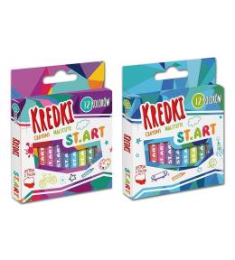 Kredki 12 kolorów St.Art