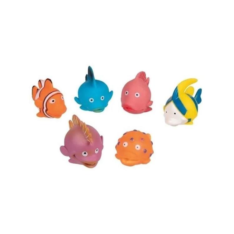 Gumowe zabawki do kąpieli zwierzęta morskie mix