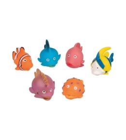 Gumowe zabawki do kąpieli zwierzęta morskie mix
