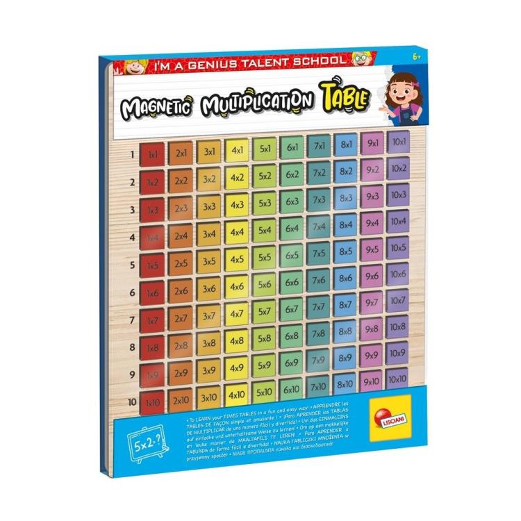 I'm a Genius - Magnetyczna tabliczka mnożenia