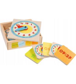 Zegar w skrzyneczce - nauka godzin