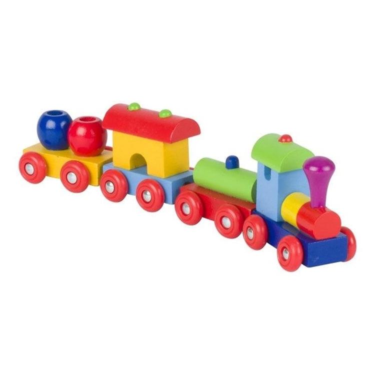 Drewniany pociąg Peru