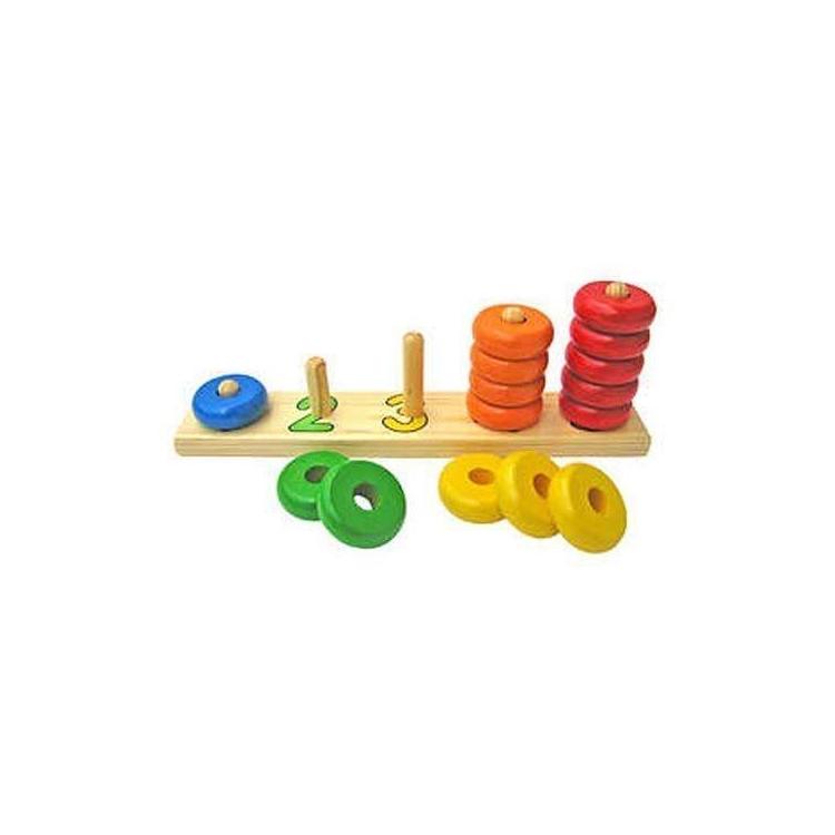 Piramida z krążków Sortuję i liczę