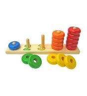 Piramida z krążków Sortuję i liczę