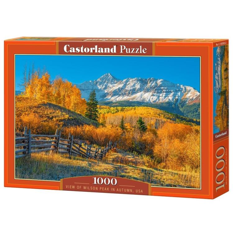 Puzzle 1000 View Of Wilson Peak In Autumn CASTOR