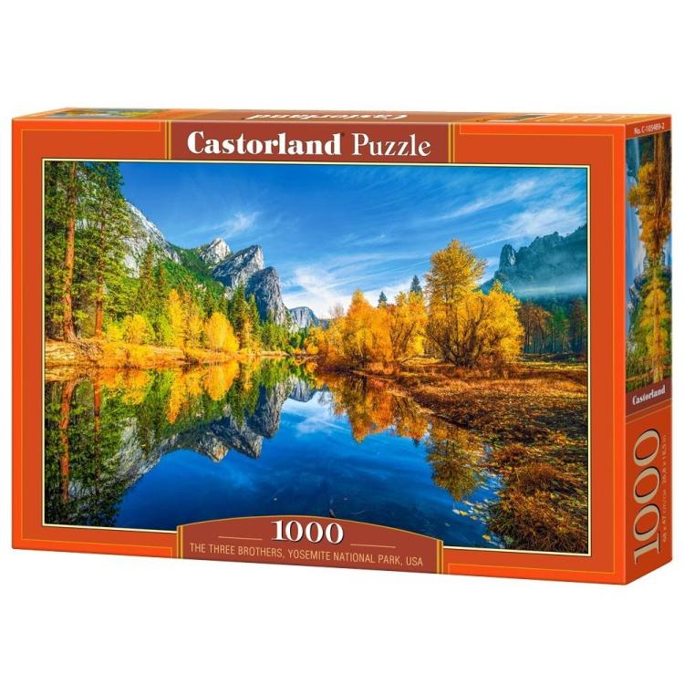 Puzzle 1000 The Three Brothers, USA CASTOR