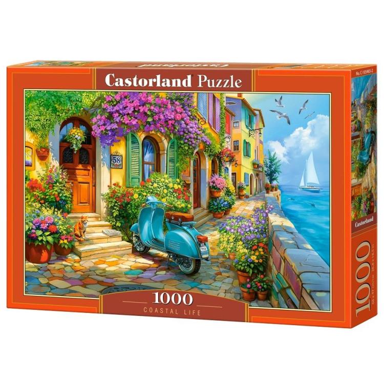 Puzzle 1000 Coastal Life CASTOR