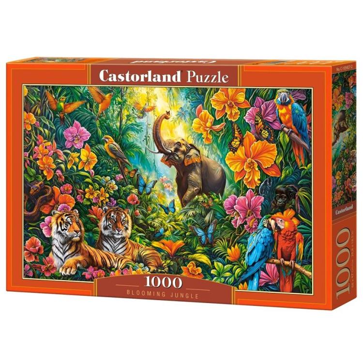 Puzzle 1000 Blooming Jungle CASTOR