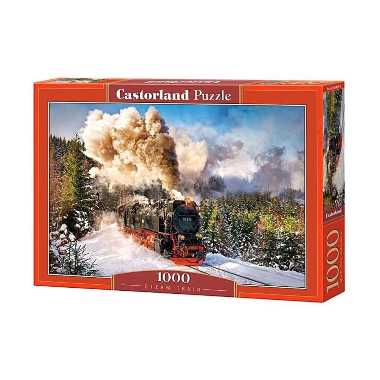 Puzzle 1000 Kolej parowa CASTOR