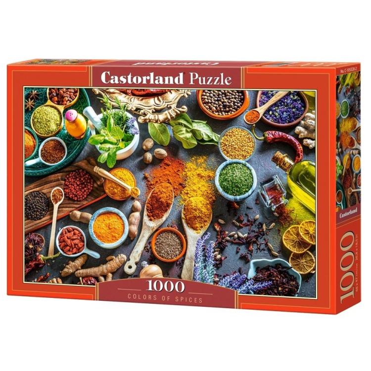 Puzzle 1000 Colors of Spices CASTOR