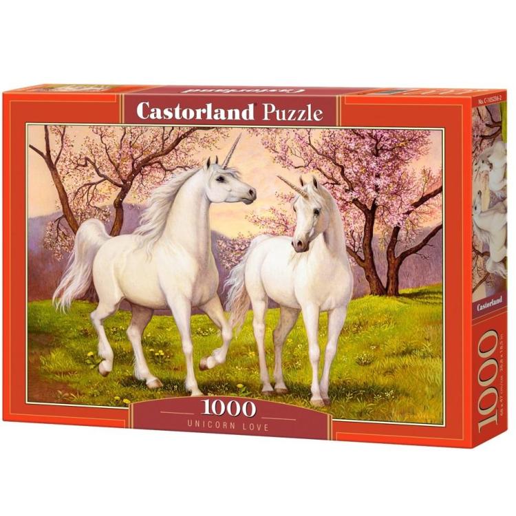 Puzzle 1000 Unicorn Love CASTOR