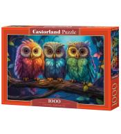 Puzzle 1000 Three Little Owls CASTOR