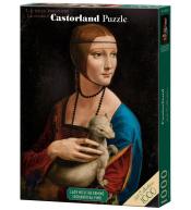Puzzle 1000 Dama z łasiczką, Da Vinci CASTOR