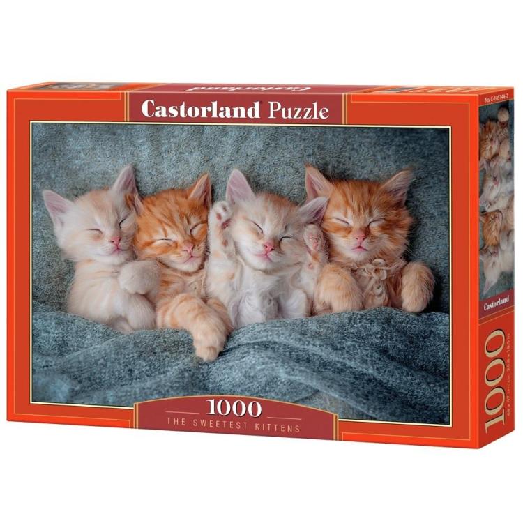 Puzzle 1000 The Sweetest Kittens CASTOR