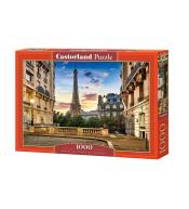 Puzzle 1000 Walk in Paris at Sunset CASTOR