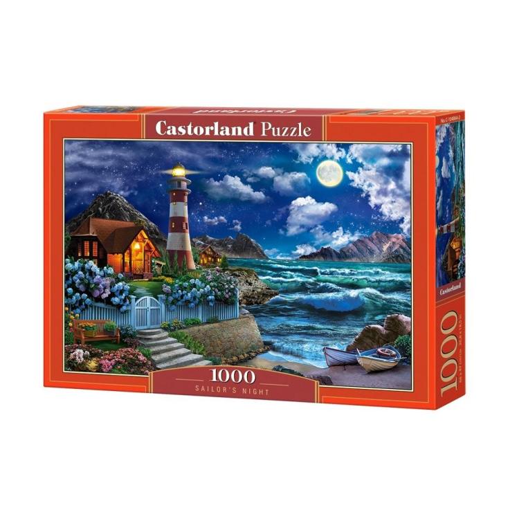 Puzzle 1000 Sailor's Night CASTOR