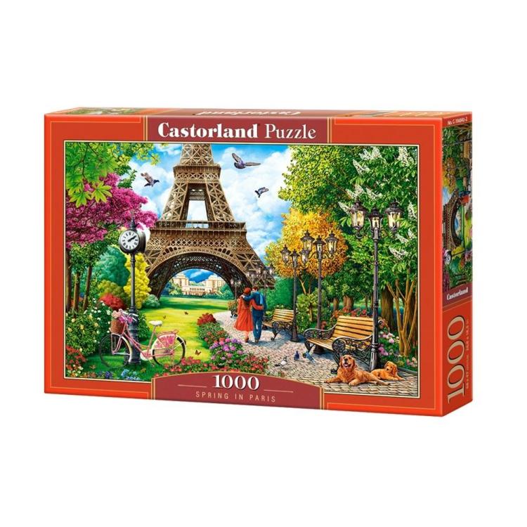 Puzzle 1000 Spring in Paris CASTOR
