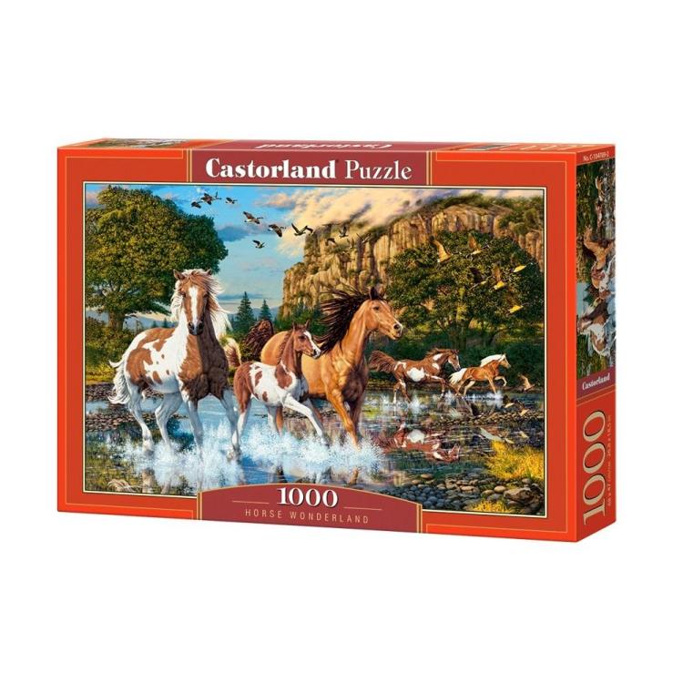 Puzzle 1000 Konie CASTOR