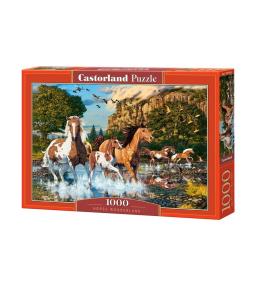 Puzzle 1000 Konie CASTOR