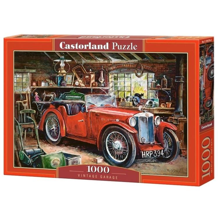 Puzzle 1000 Vintage Garage CASTOR