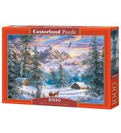 Puzzle 1000 Mountain Christmas CASTOR