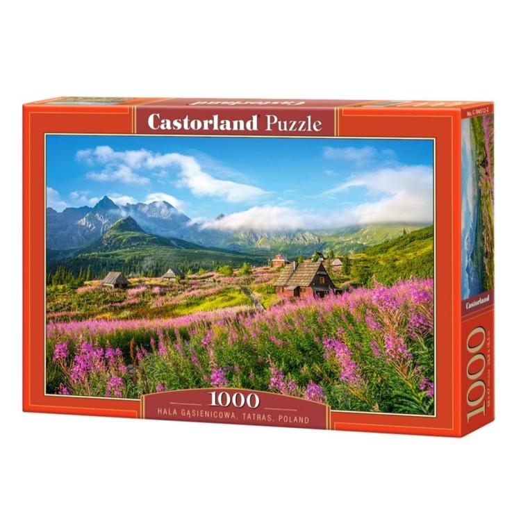 Puzzle 1000 Hala Gąsienicowa Tatry Polska CASTOR