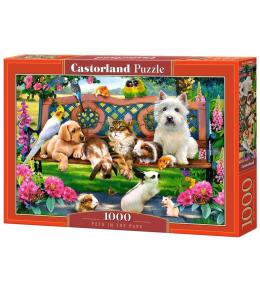 Puzzle 1000 Pets in the Park CASTOR