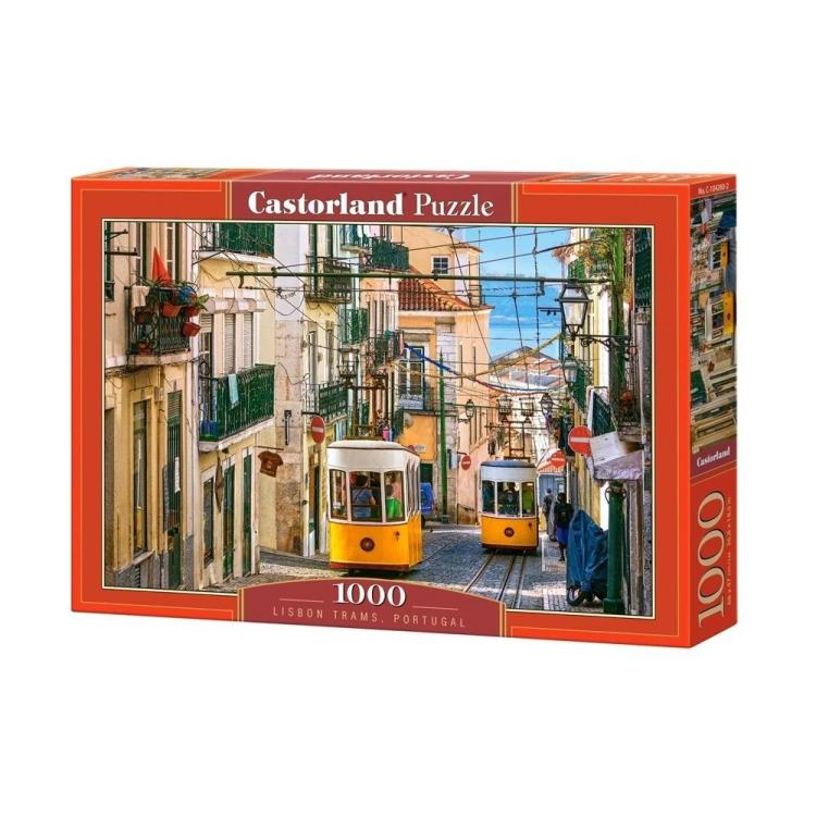 Puzzle 1000 Lisbon Trams Portugal CASTOR