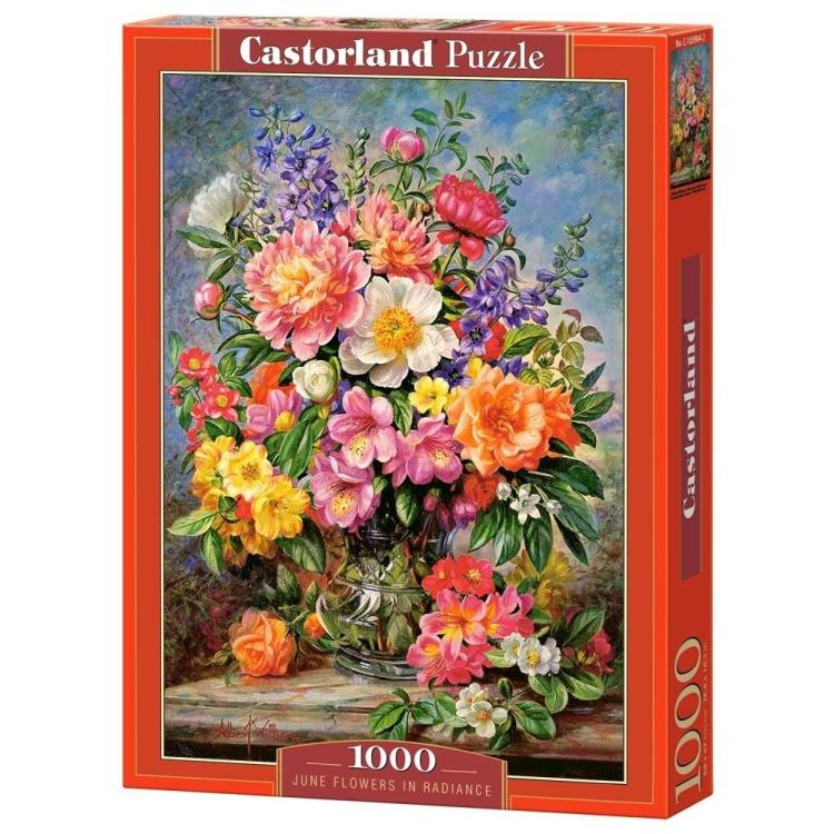Puzzle 1000 Bukiet kwiatów CASTOR
