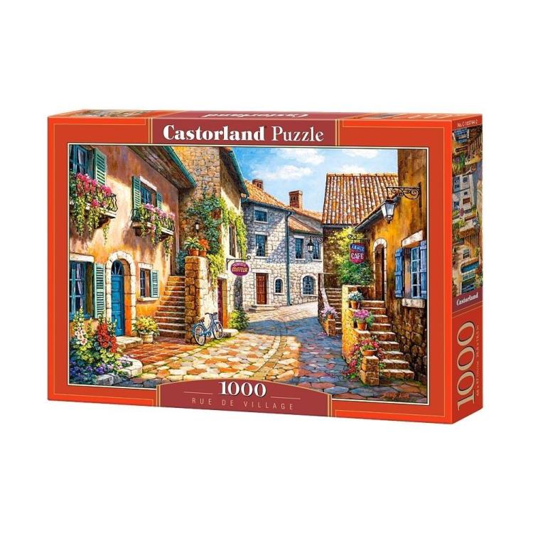 Puzzle 1000 Rue de Village CASTOR