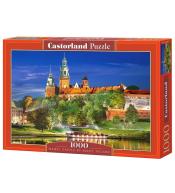 Puzzle 1000 Wawel Castle by Night, Poland CASTOR